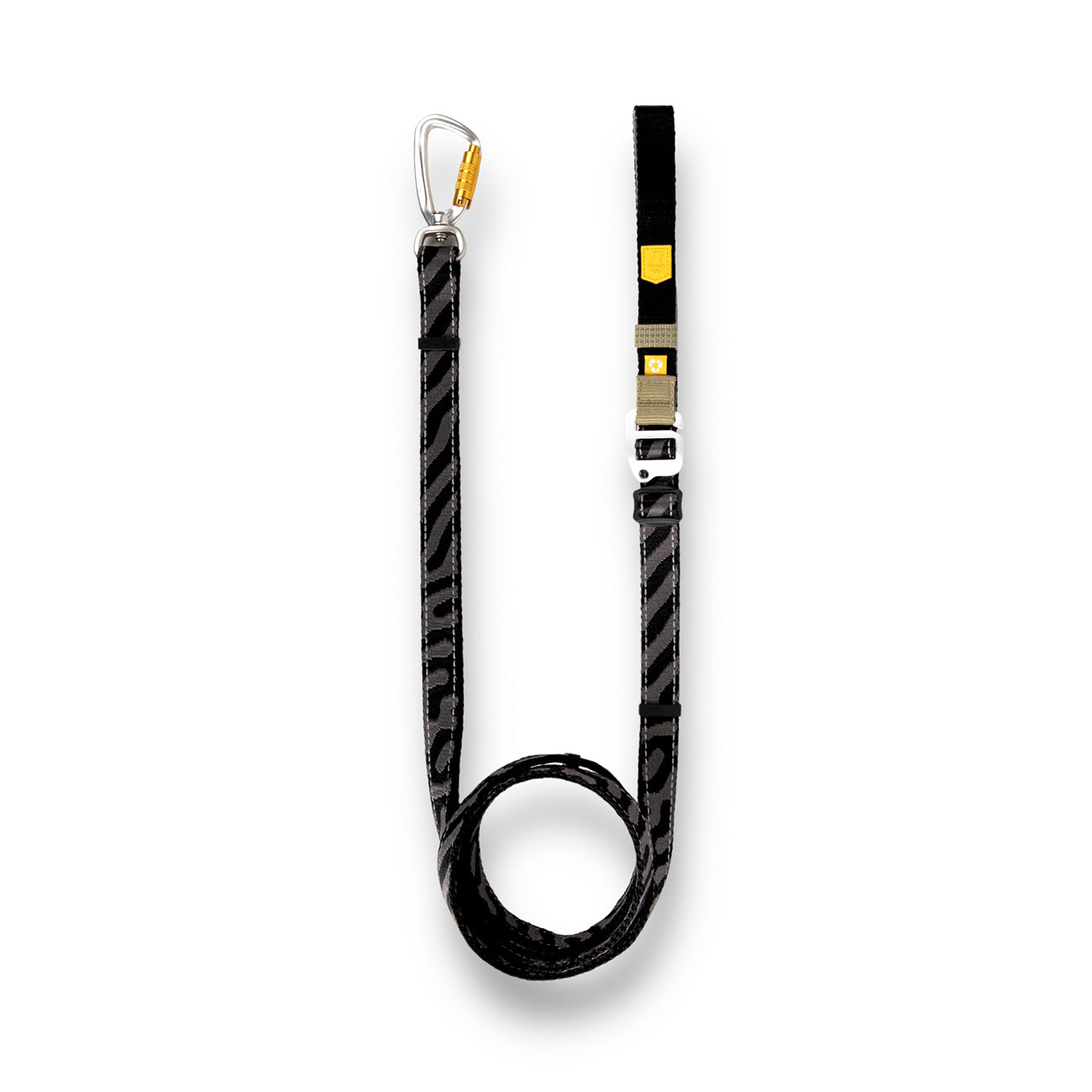 Roam Adjustable Leash Black Ripple