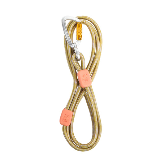 Woolly Wolf Rope Leash Thin Pistachio Mix