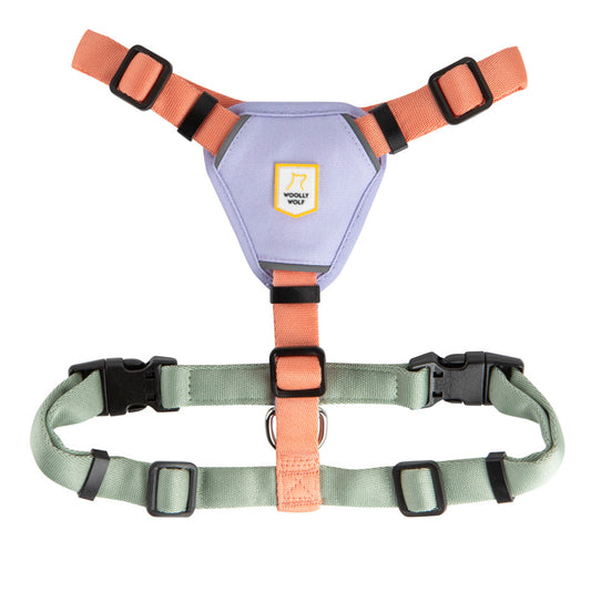 Color Block Harness Salmon Pink Mix