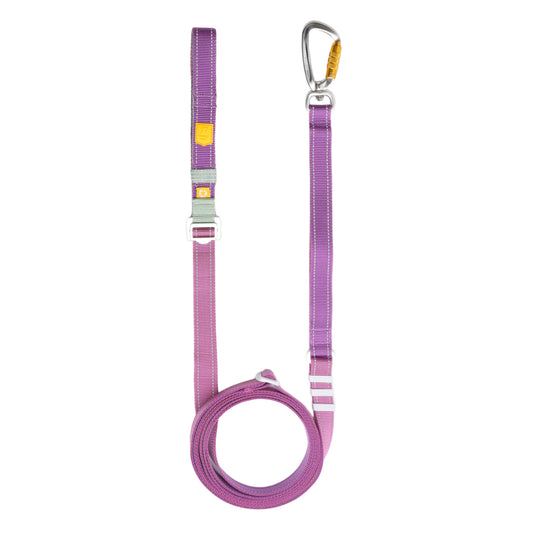 Color Block Multi-use Leash Mauve Mix