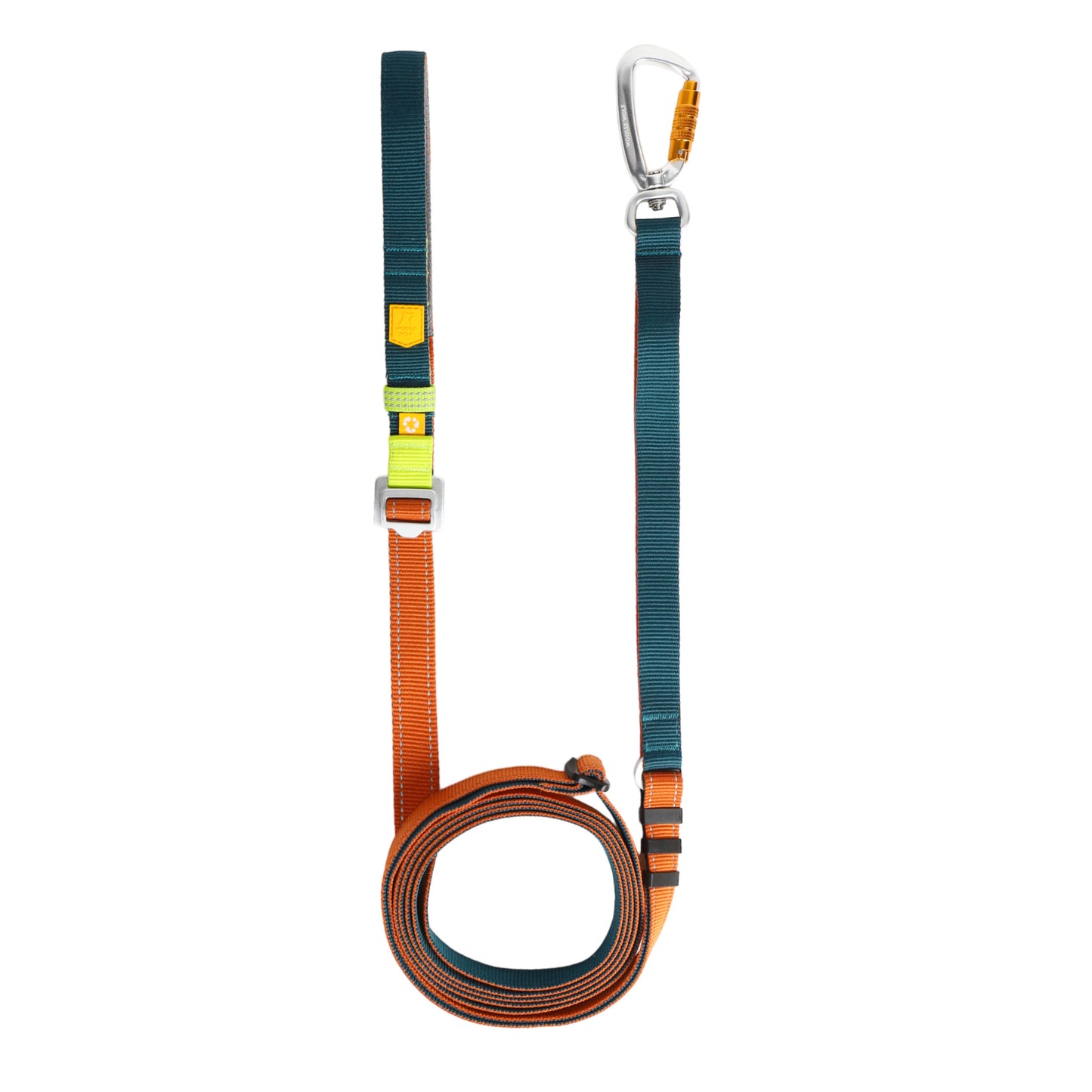 Color Block Multi-use Leash Terracotta Mix