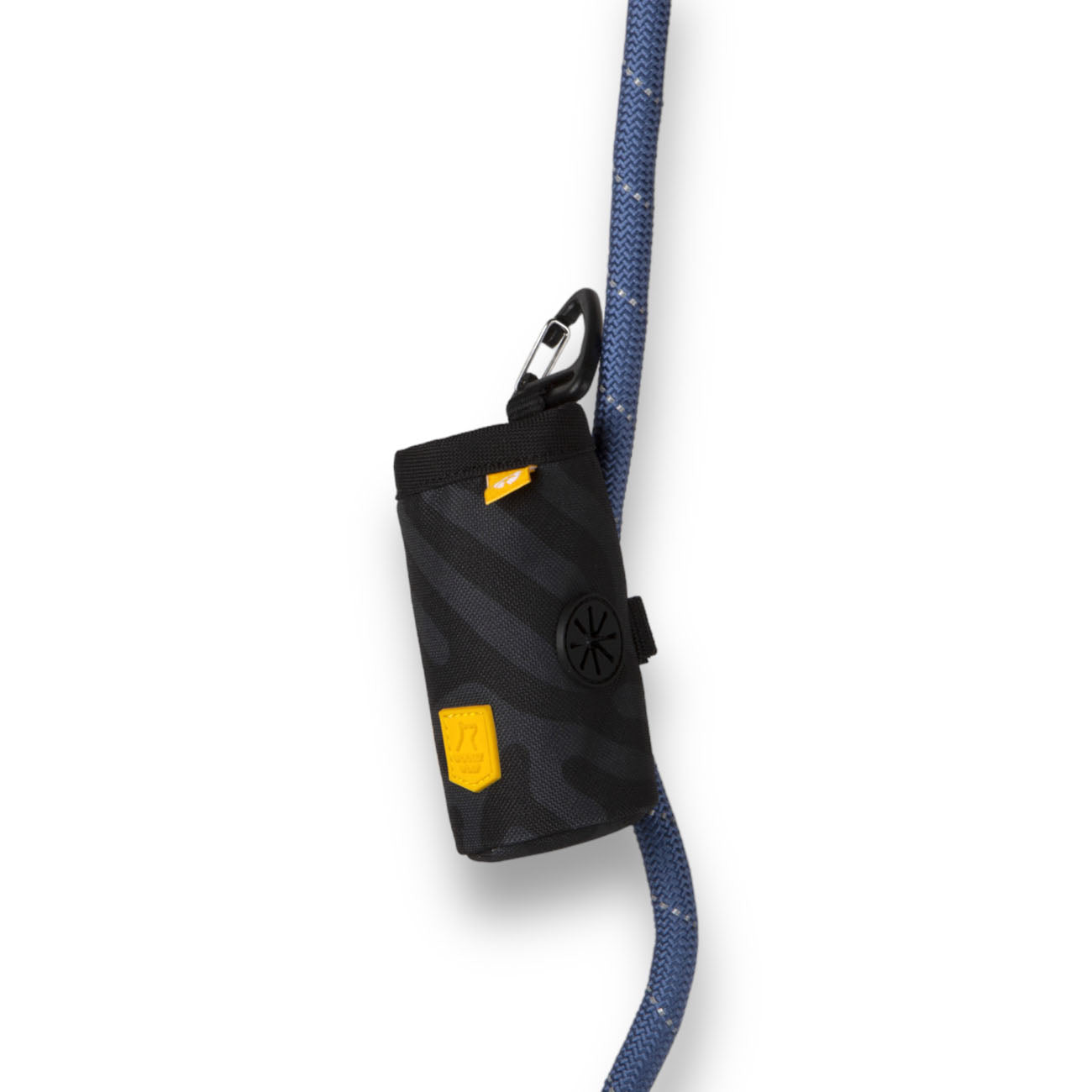 Roam Poop Bag Holder Black Ripple